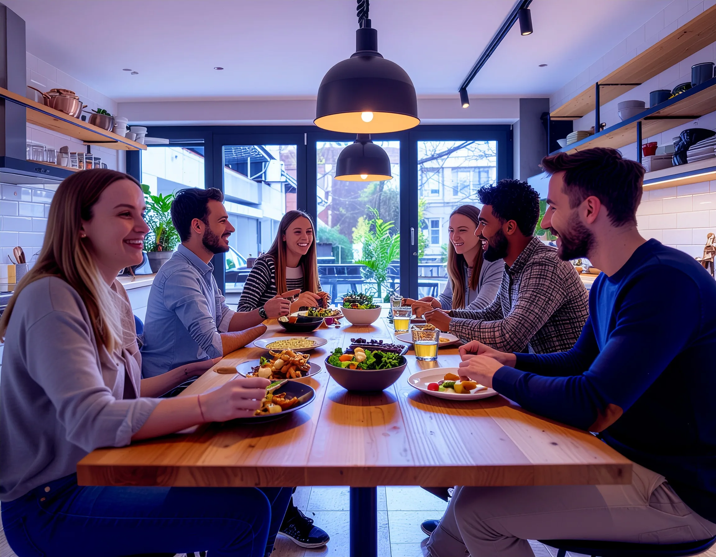 Company team meeting